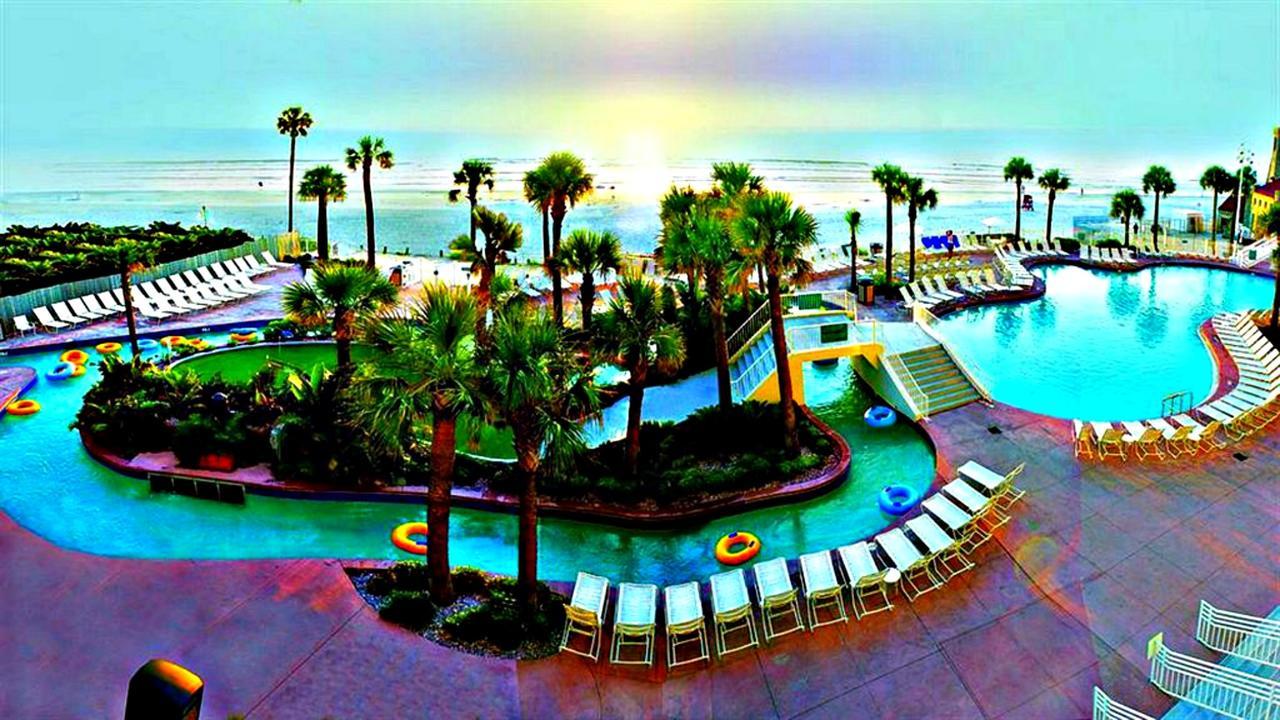 Penthouse Floor 1 Bedroom Direct Oceanfront Wyndham Ocean Walk - Daytona Funland 1908 Apartamento *