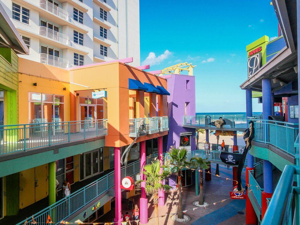 Apartamento Penthouse Floor 1 Bedroom Direct Oceanfront Wyndham Ocean Walk - Daytona Funland 1908 Daytona Beach